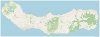 Carte São Miguel Açores