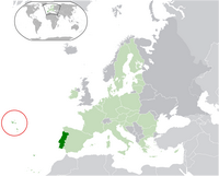 Carte Açores localisation