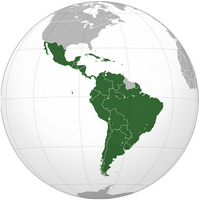 Carte localisation Amérique latine