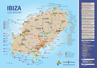 Carte Ibiza touristique