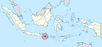 Carte localisation Bali