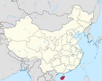 Carte Hainan localisation