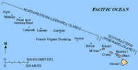 Carte îles Hawaï