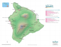 Carte Hawaï route ville