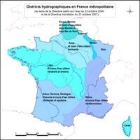 Carte France bassin hydrographique