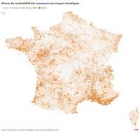 Carte France vulnérabilité