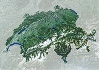 Photo satellite Suisse