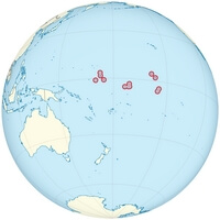 carte Kiribati localisation