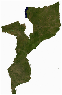 photo satellite Mozambique