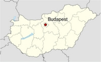 Carte Budapest localisation