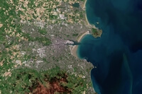 Photo satellite Dublin