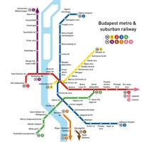 Plan métro Budapest