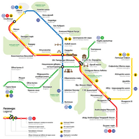 Carte Sofia métro