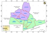 carte Lomé commune